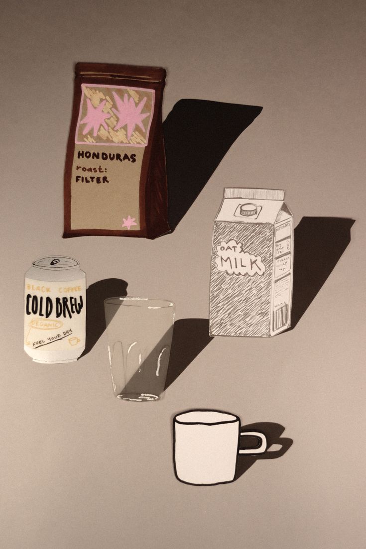 illustration coffee variation